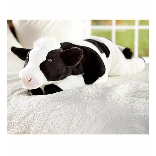 cuddly cow body pillow